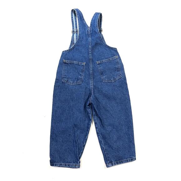 VINTAGE DENIM "TOMMY" BOYS OVERALLS SIZE 3/4 - Picture 4 of 4